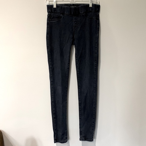 Liverpool Dark Wash Pull On Jeggings Size 8 - Picture 1 of 6